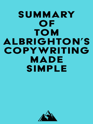 cover image of Summary of Tom Albrighton's Copywriting Made Simple